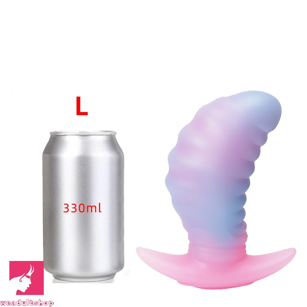 3.38in 4.56in 5.53in Small Butt Plug Dildo For Men Women Fucking Clit