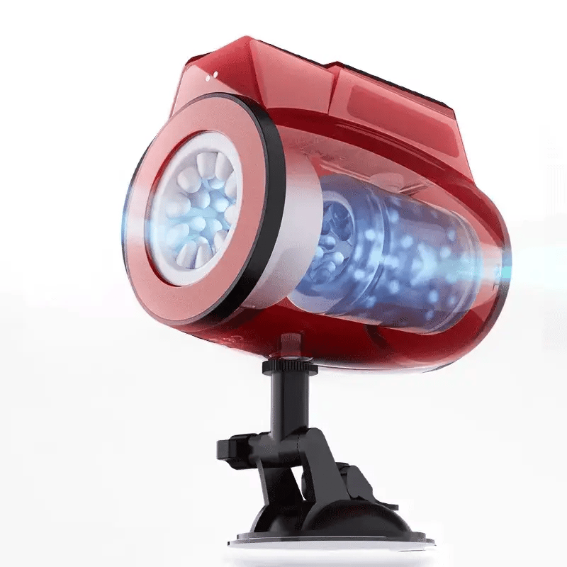 Fully Dual Cavity Rotation Telescopic Vibrating Automatic Masturbator