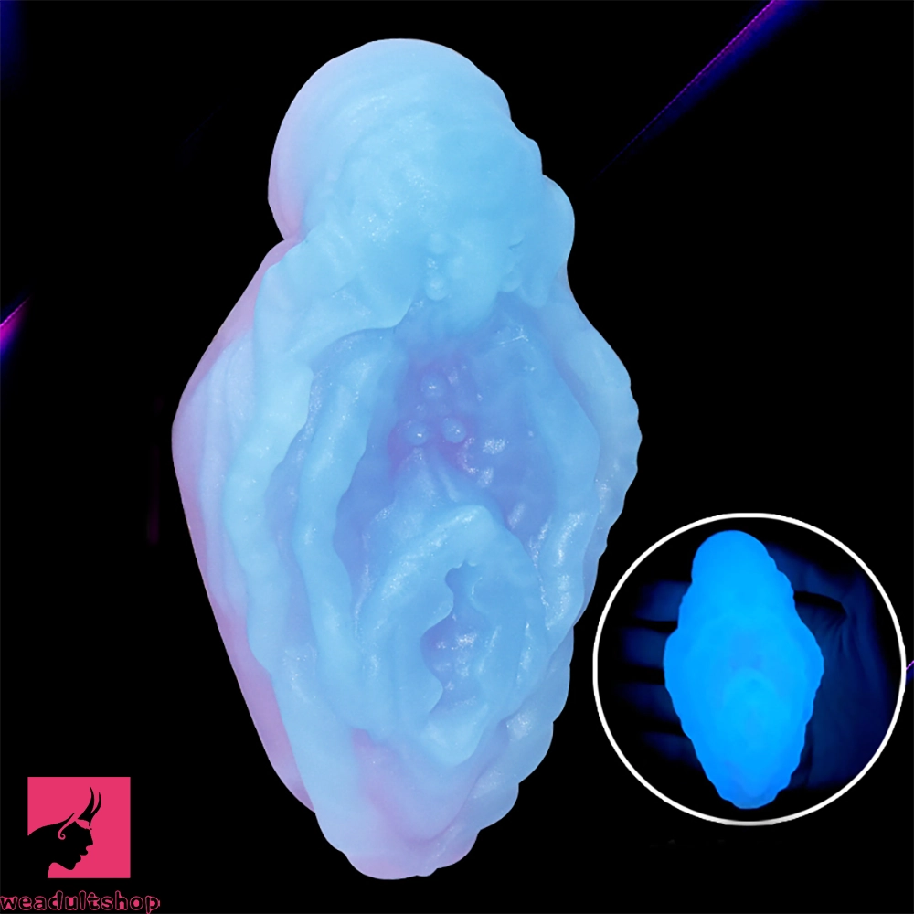4.13in Silicone Luminous Dildo Small Pussy Cock Dildo For Women Prostate
