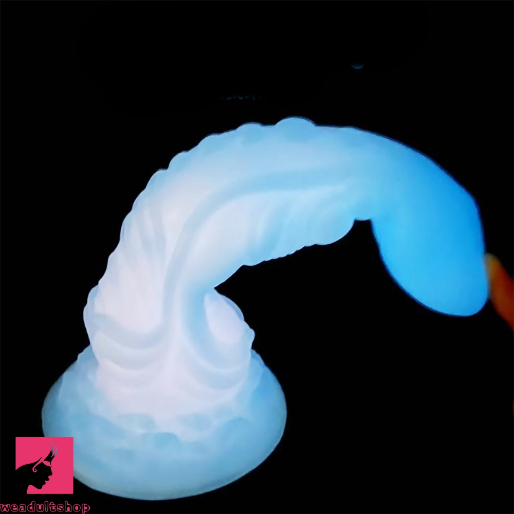 10.2in Luminous Soft Monster Silicone Big Dildo For Prostate Masturbation