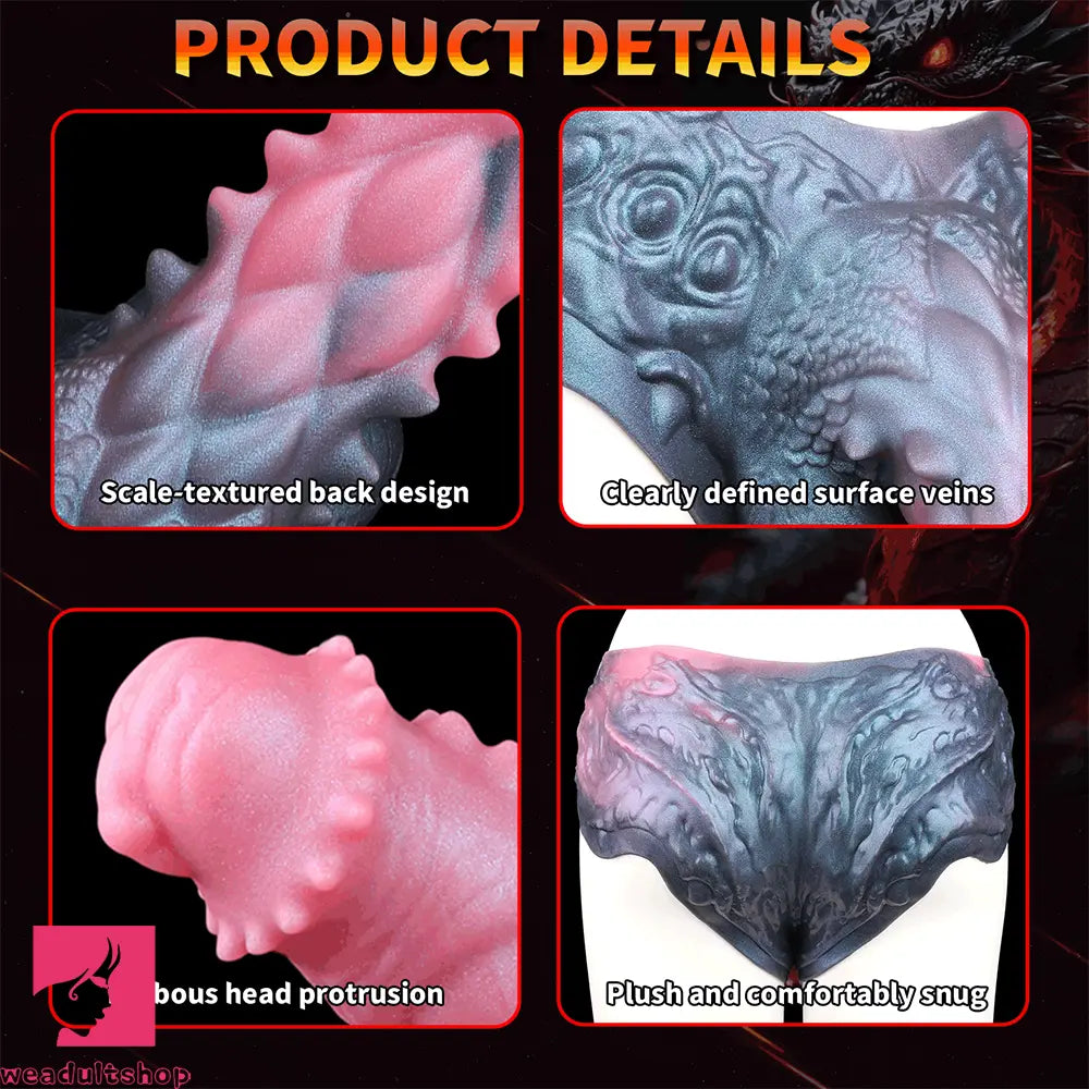 10.62in Large Monster Hollow Dildo Harness Pants Strap on Cock Toy