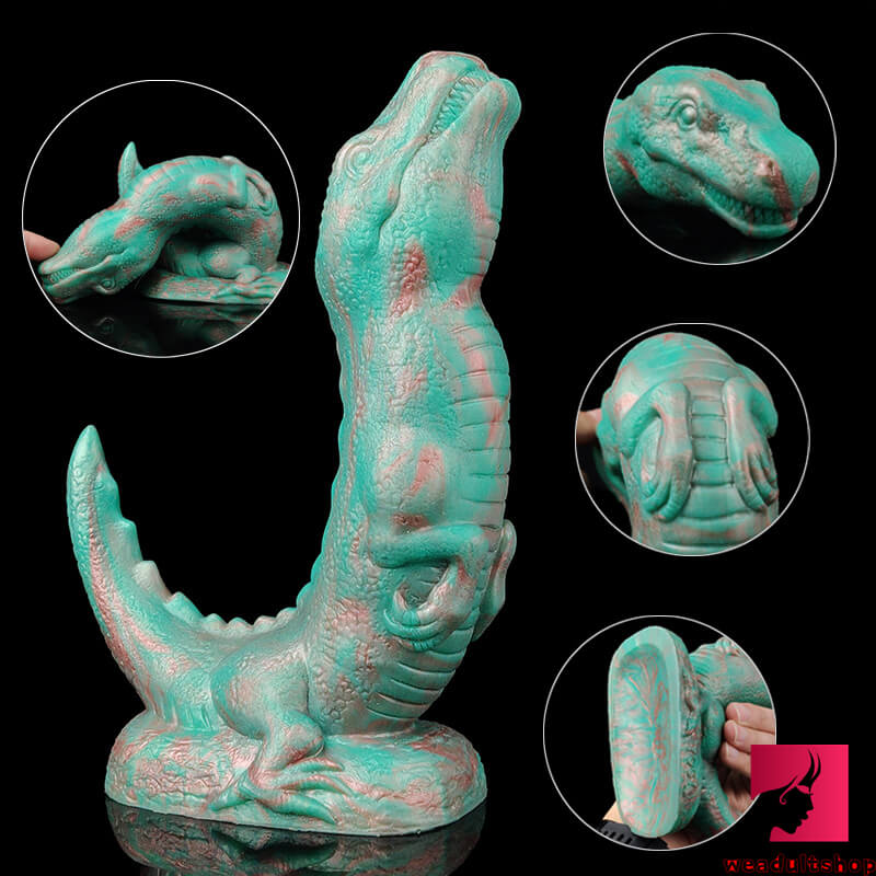 8.66in Medical Grade Safe Silicone Dragon Monster Big Dildo