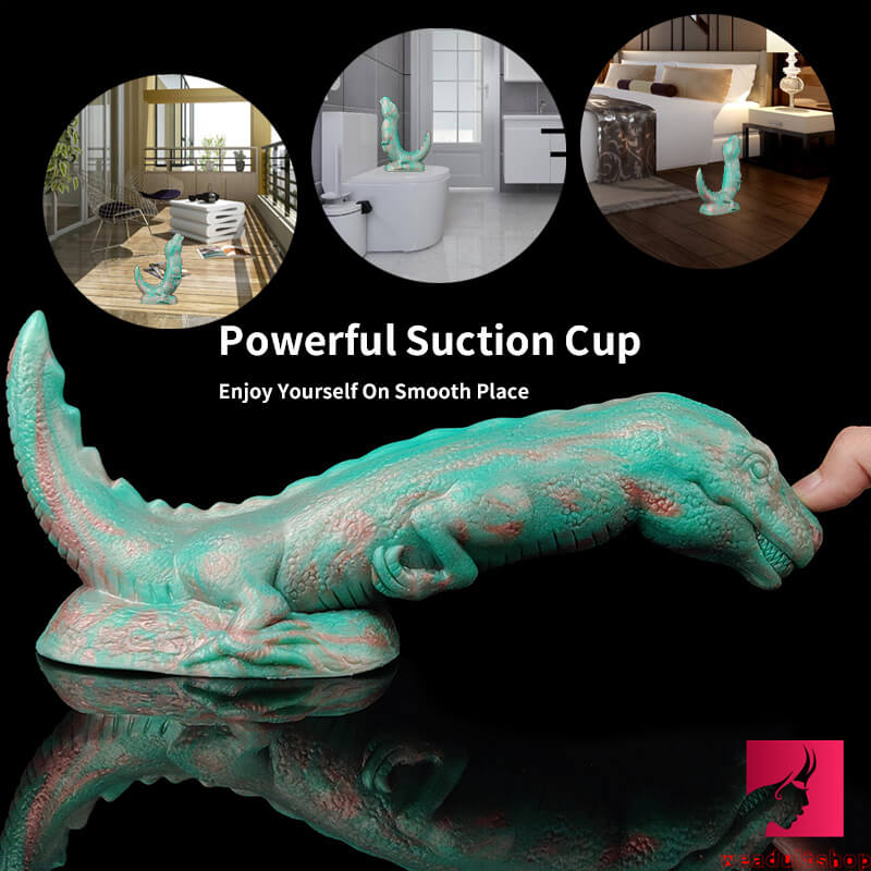 8.66in Medical Grade Safe Silicone Dragon Monster Big Dildo