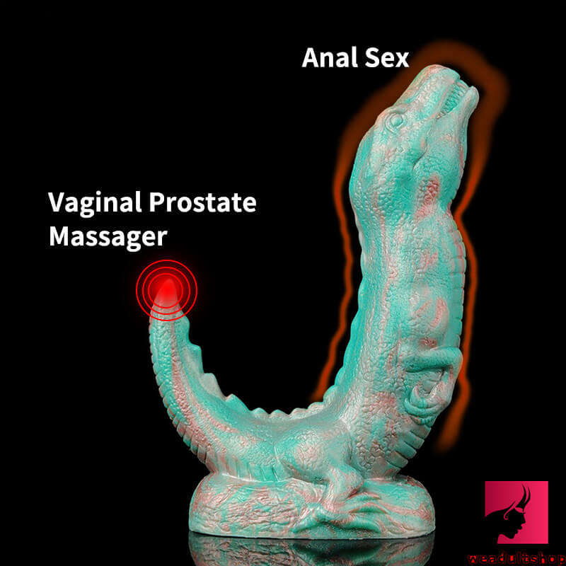 8.66in Medical Grade Safe Silicone Dragon Monster Big Dildo