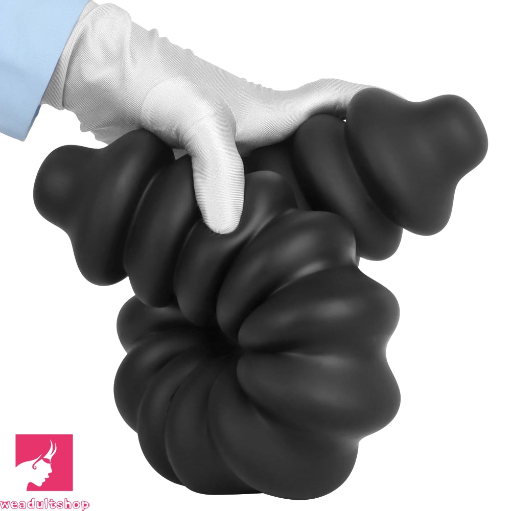 19.68in Silicone Long Large Double Head Threaded Fat Anal Plug Cock Dildo