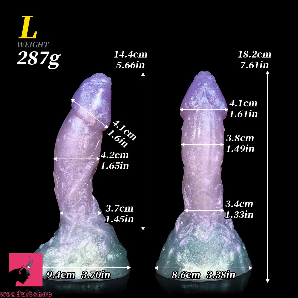 4.6in 4.8in 6.14in 7.61in 8.34in Silicone Fantasy Octopus Dildo Cock Pendant