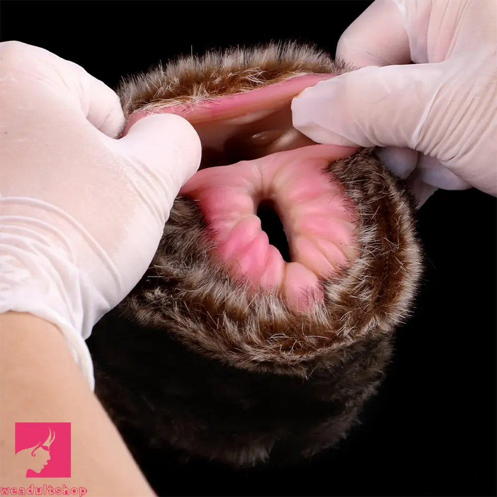 Lifelike Lion Pussy Realistic Furry Vagina For Penis Masturbation