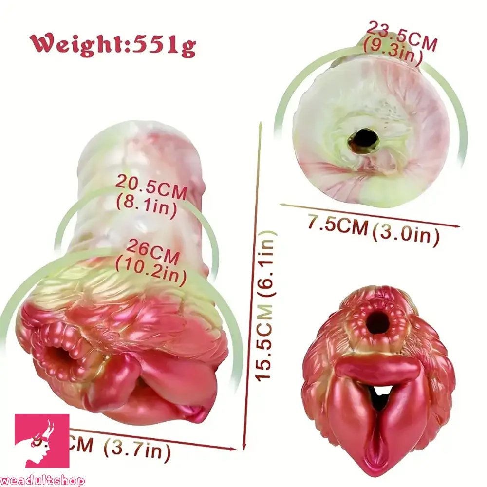 Realistic Vagina Dual Channel Animal Pussy Sex Toy For Adult Men