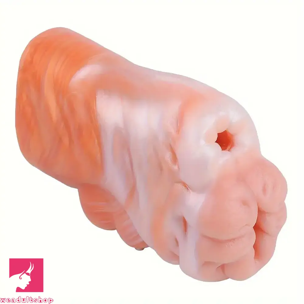 Soft Liquid Silicone Male Masturbator Animal Pussy Men Sex Stroker