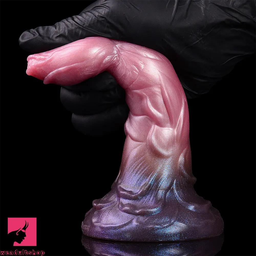7.2in Dual Density Silicone Fantasy Dildo Pleasure Toy For Men Sex Toy