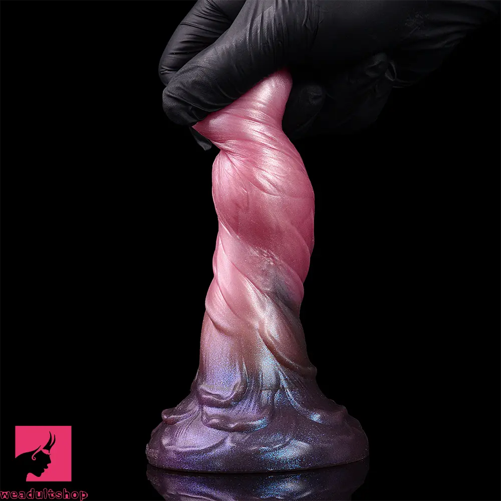 7.2in Dual Density Silicone Fantasy Dildo Pleasure Toy For Men Sex Toy
