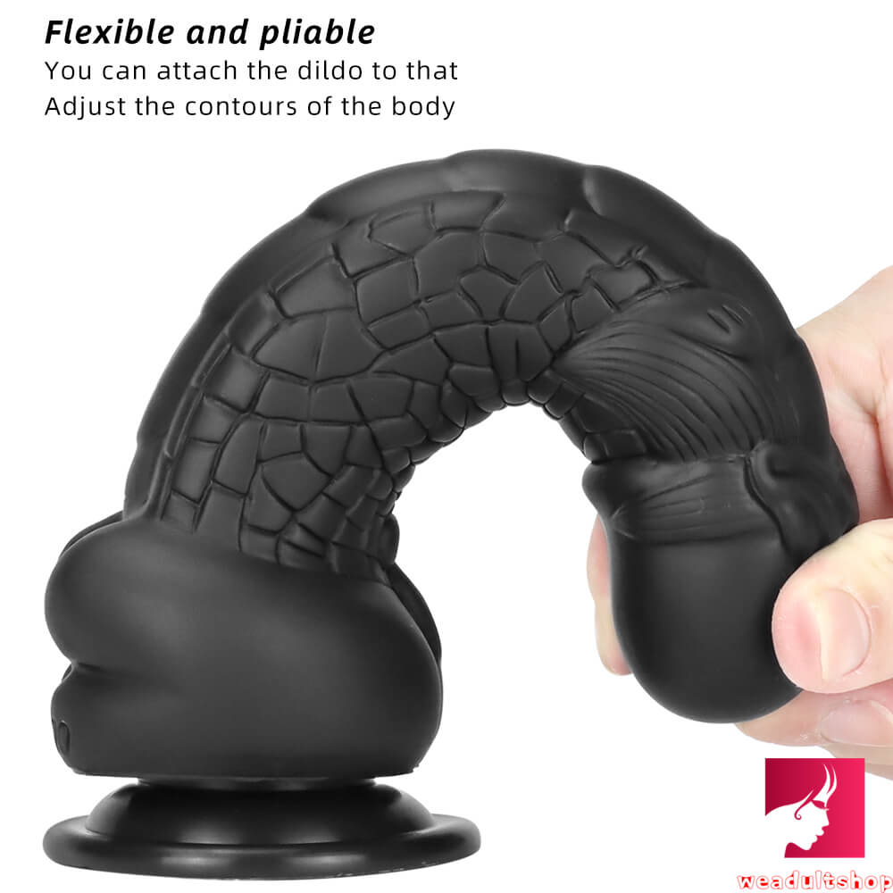 7.87in Odd Dual Layer Silicone Soft Dildo For Women Fucking Sex