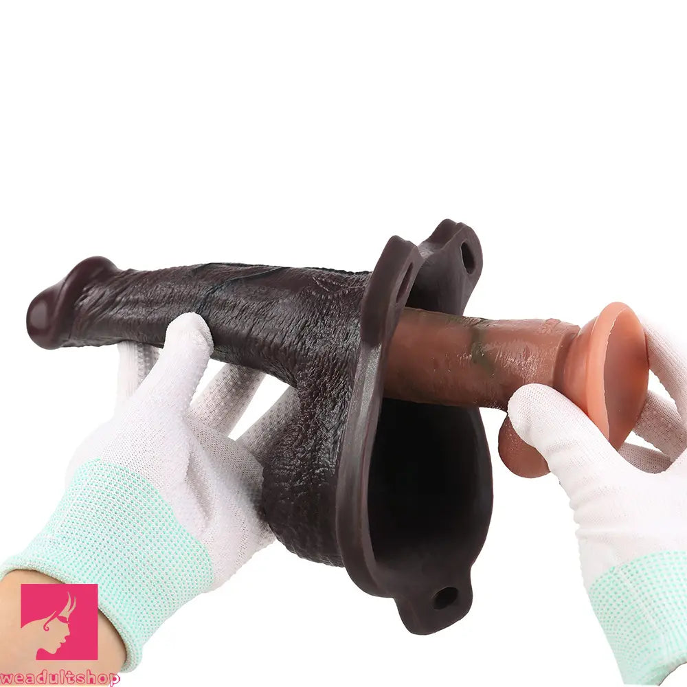 7.47in Hollow Strap on Real Dildo Realistic Design Bodysafe Material Toy