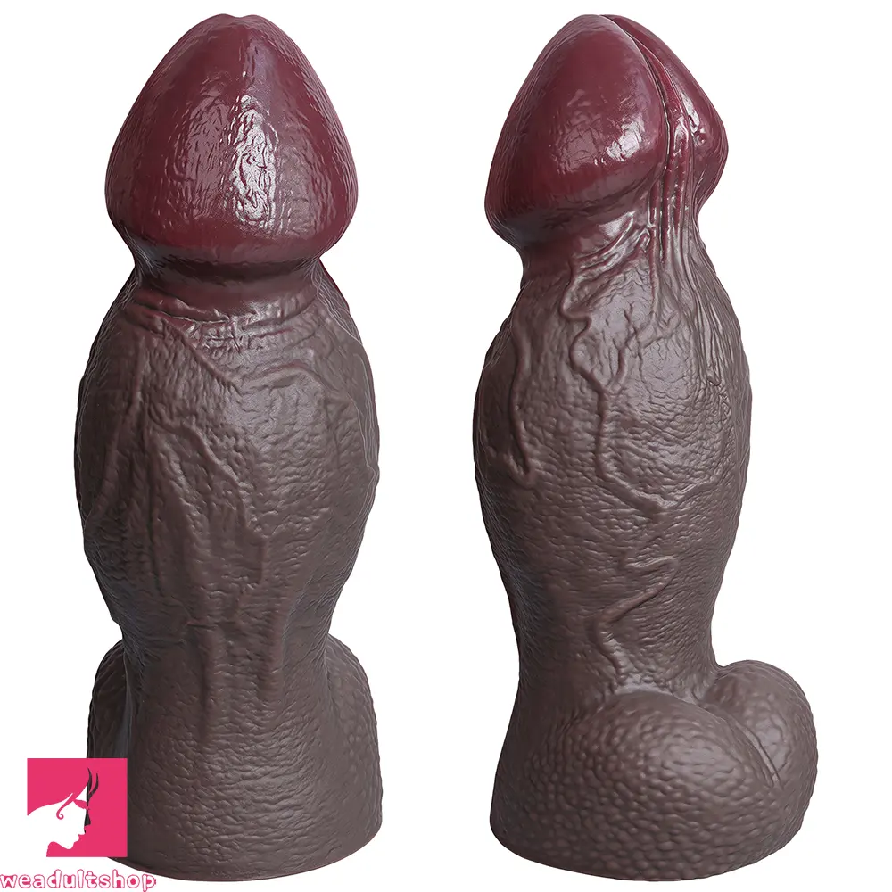5.5in 6.7in 9in 11.4in Silicone Soft Lifelike Fantasy Dildo Adult Penis Cock