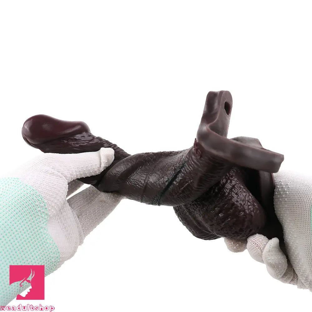 7.47in Hollow Strap on Real Dildo Realistic Design Bodysafe Material Toy