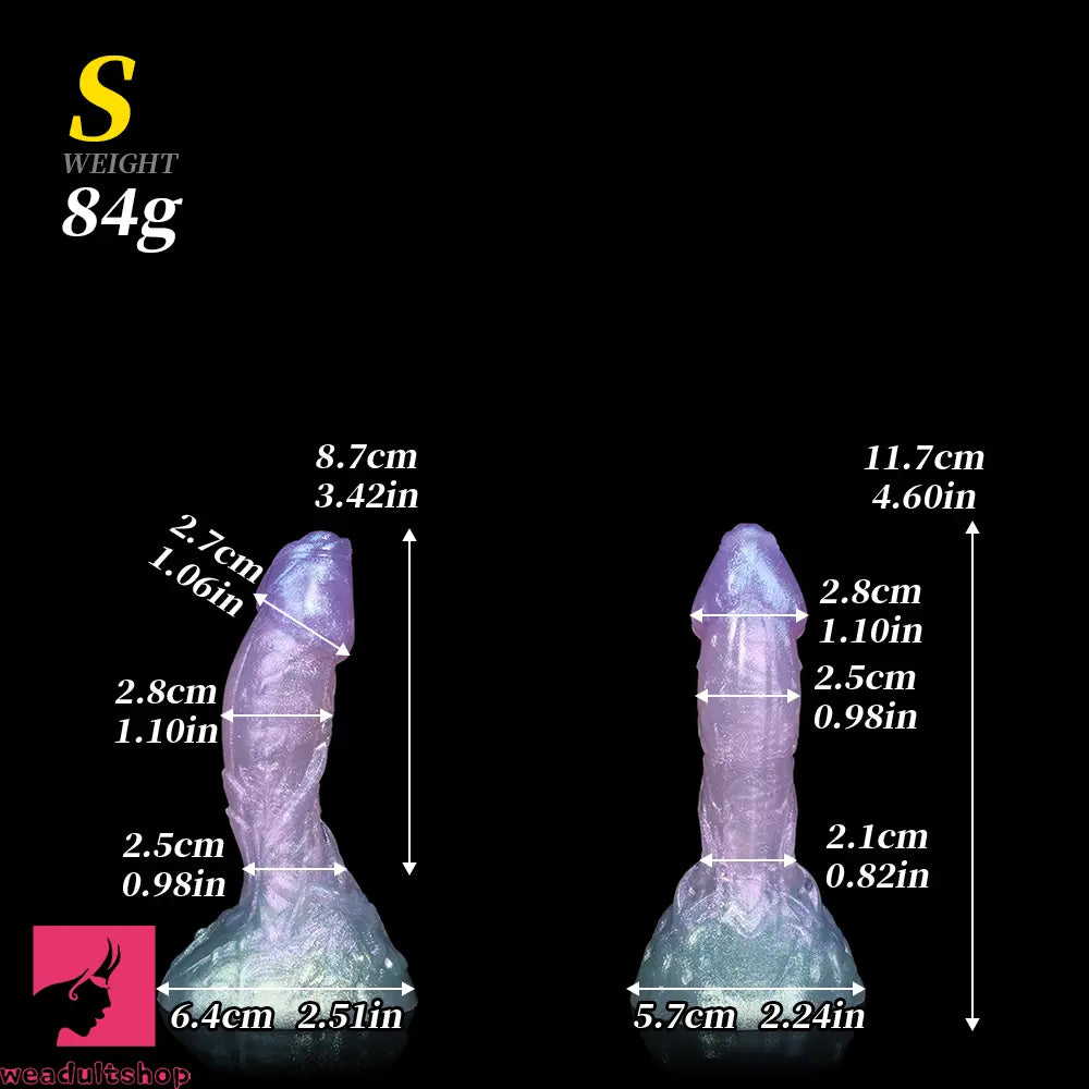 4.6in 4.8in 6.14in 7.61in 8.34in Silicone Fantasy Octopus Dildo Cock Pendant