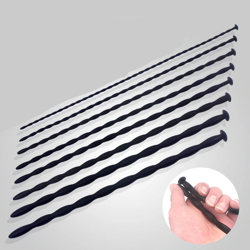 Silicone Urethral Catheter Sounding Penis Plug For Gay Men