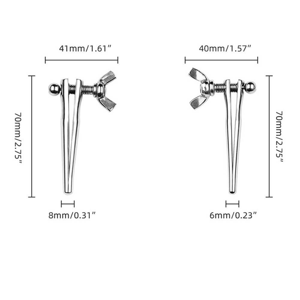 Stainless Steel Adjustable Urethral Dilator Sounding BDSM Penis Plug