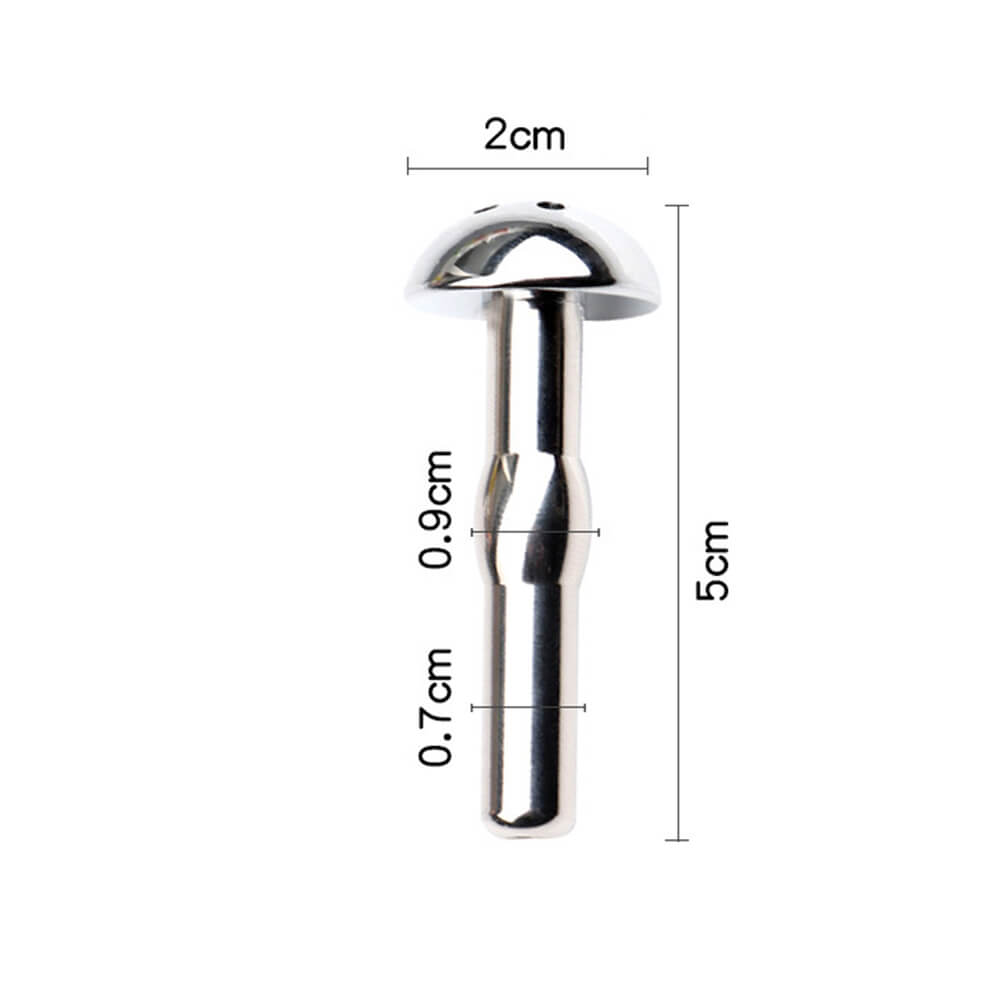 Stainless Steel Hollow Urethral Sounding Catheter Penis Plug Cum Stopper