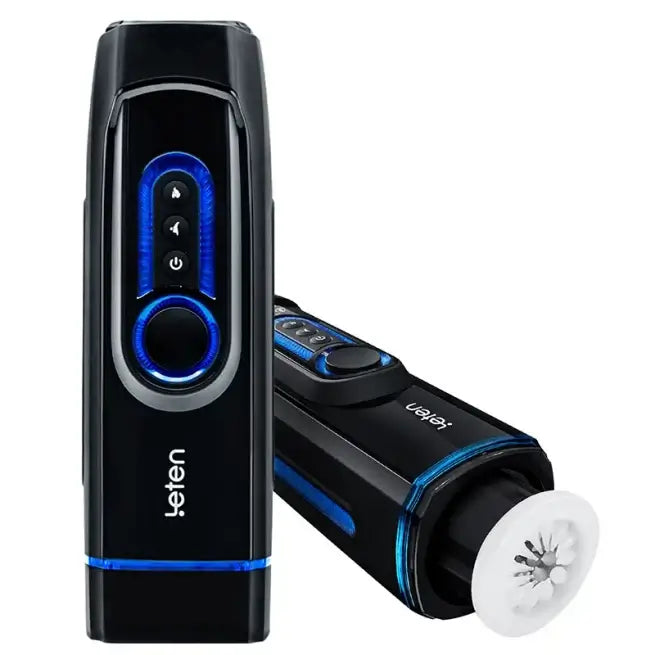 Leten Telescopic Heating Voice Automatic Masturbator For Males