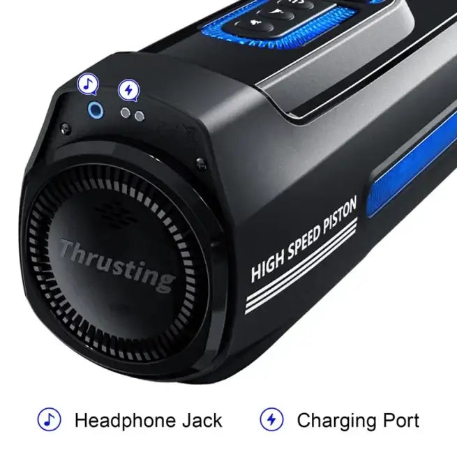 Leten Telescopic Heating Voice Automatic Masturbator For Males