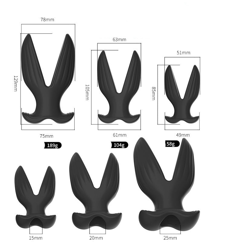 Hollow Anal Plug Anal Dilator BDSM Anal Sex Toy For Sex Love