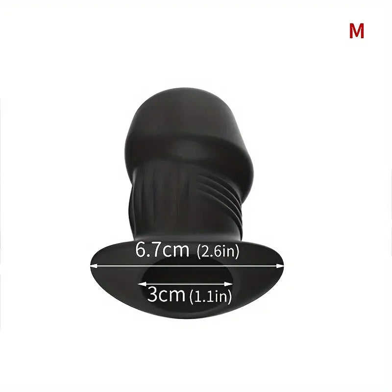 Adult Silicone Hollow Anus Plug Set Waterproof Suitable For Both Men