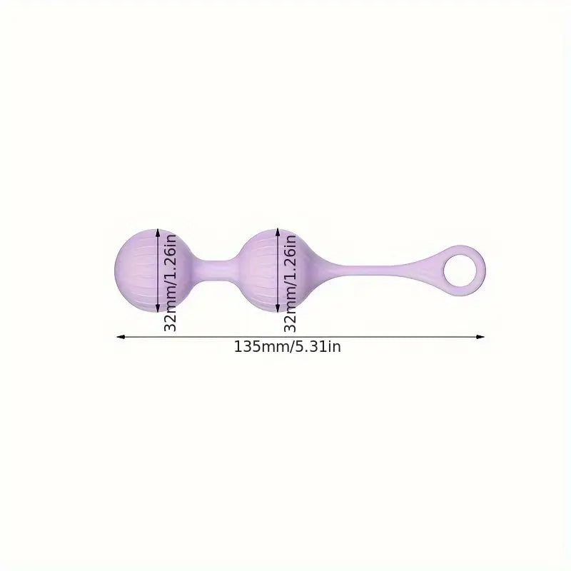 3-Piece Set Vibrating Spherical Toy For Anal Plug Stimulation Suitable Toy