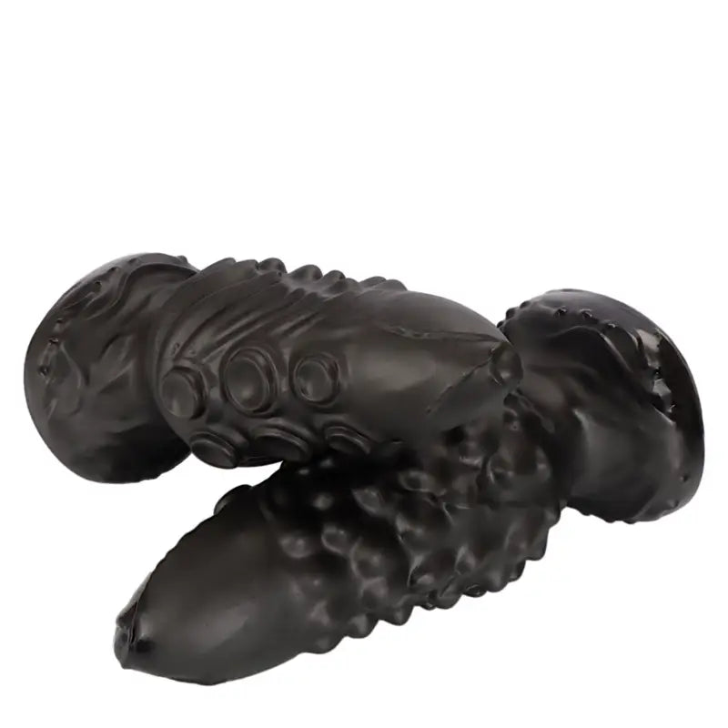 Black Octopus Anal Plug PVC Big Butt Plug Anal Sex Toy For Women