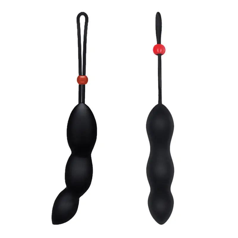 Unique Shaped Silicone Butt Plug BDSM Games Flirting With Cock Ring
