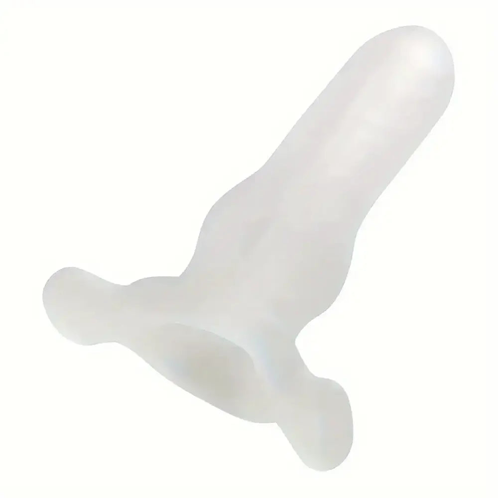 Silicone Anal Plug Hollow Multifunctional Transparent For Females