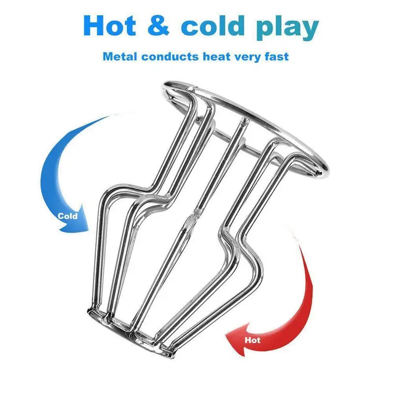 Hollow Spreader Speculum Tunnel Butt Plug Sex Toy Prostate Probe