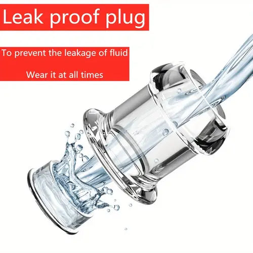 Hollow Anal Plug With Butt Stopper For Women Men Anal Butt Plug