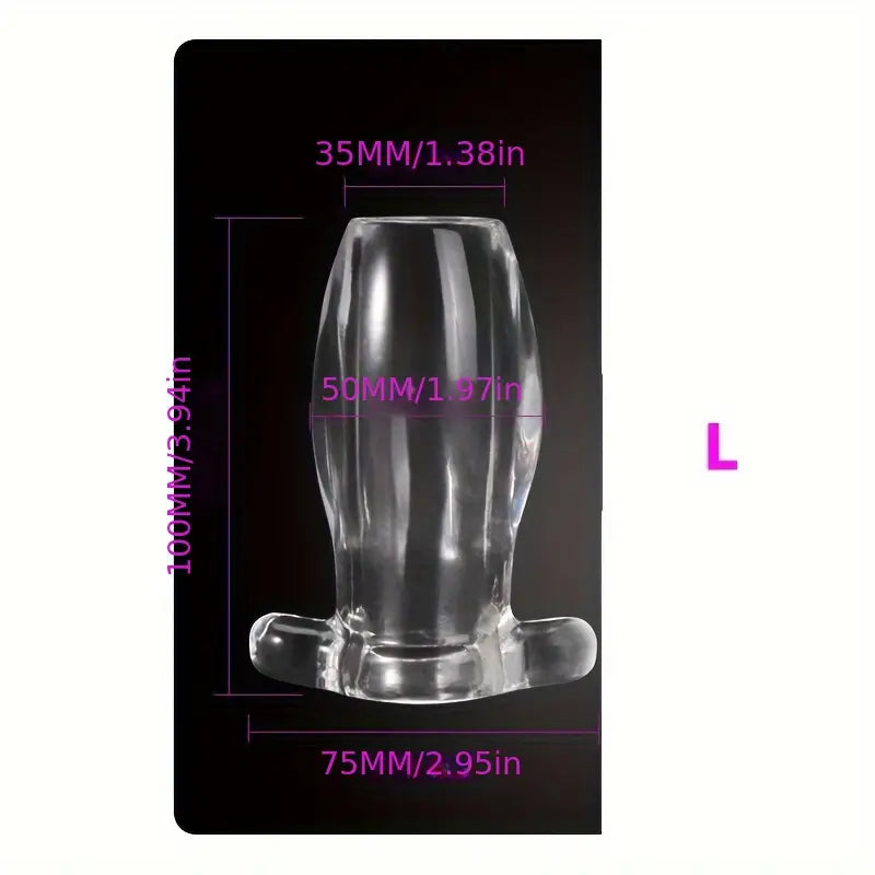 Tunnel Butt Plug Enema Douche Hollow Anal Douche Prostata Massager