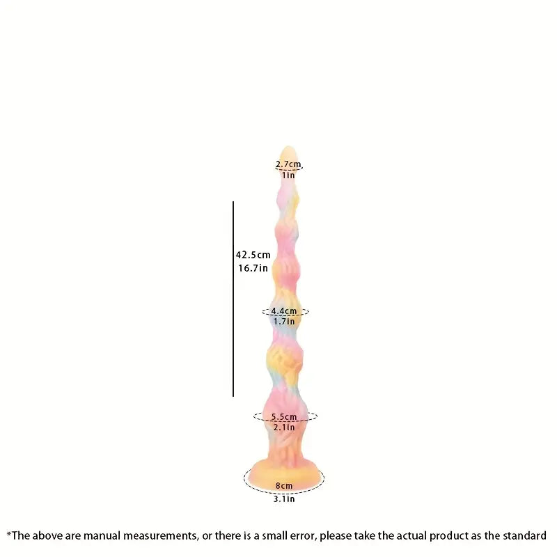 Realistic Tree Vine Beads Anal Prostate Massager Glowing Butt Plug