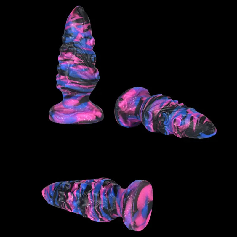 Unisex Soft Silicone Anal Plug With Suction Cup Anus Dilator Massager