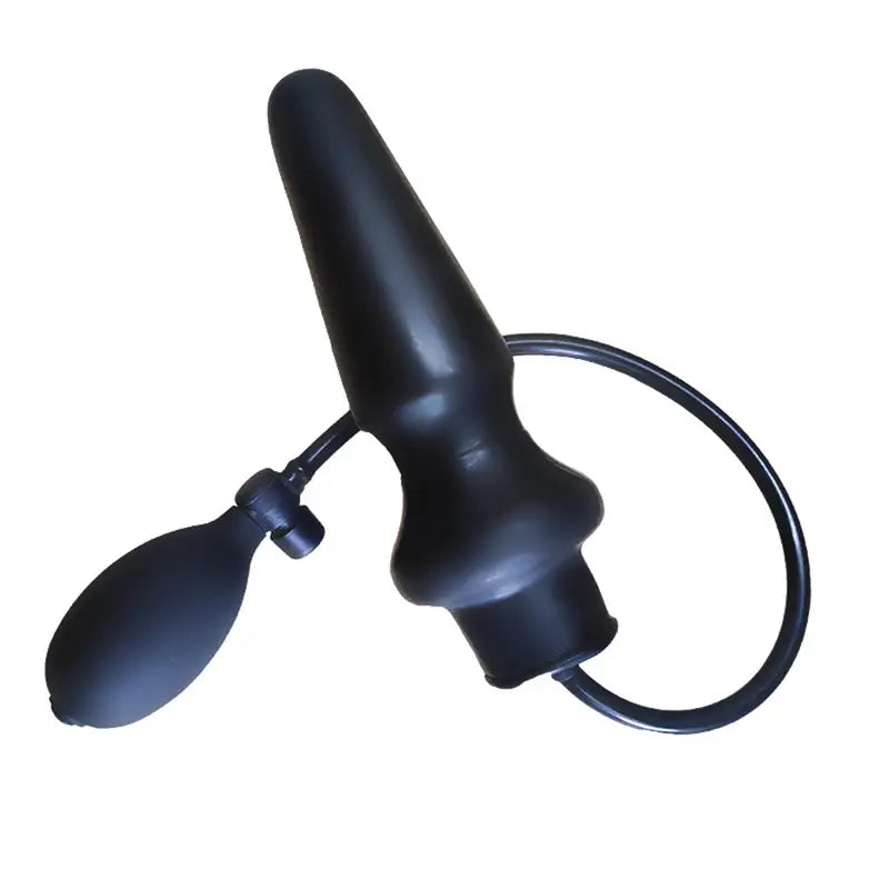 Inflatable Anal Plug Pointed Silicone Butt Plug Adult Dildo Toy For Women