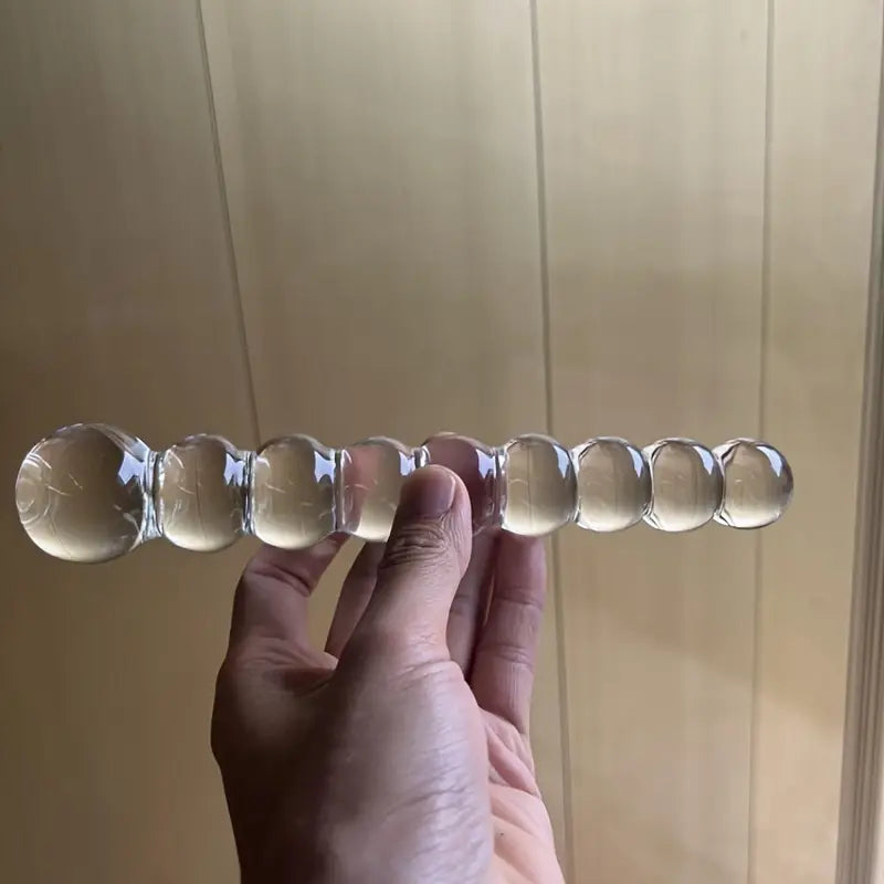 Premium Glass Dildo Anal Beads Butt Plug For Couples Adult Sex Toy