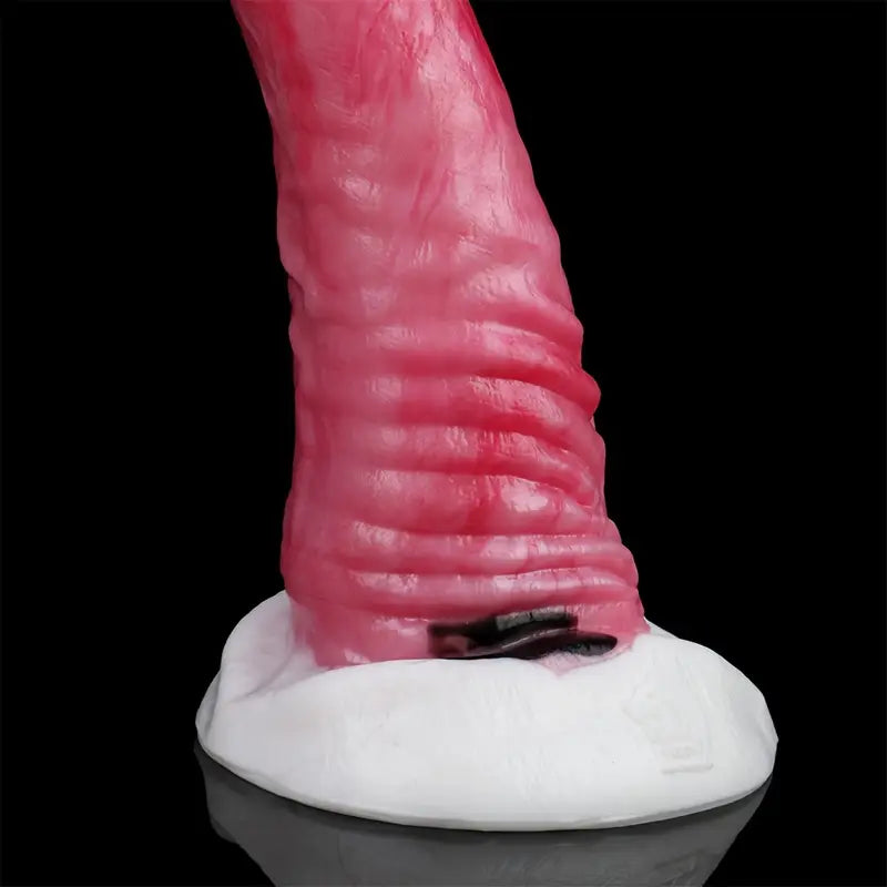 Curved Anal Plug With Suction Base G-Spot Massaging Silicone Butt Plug