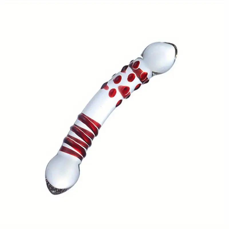 Glass Crystal Masturbation G-spot Butt Anal Pussy Massager Trainer