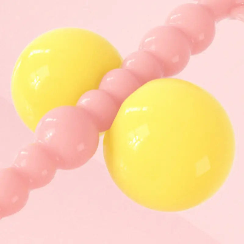 Cartoon Anal Beads Butt Plug G-Spot Stimulator Massager For Women