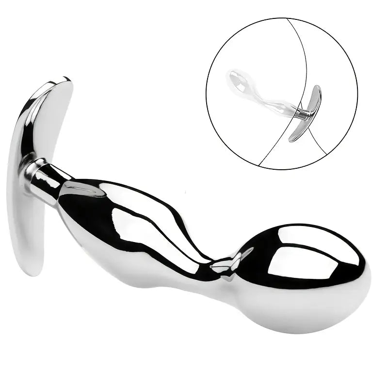 Metal Butt Plug G-spot Dilation Anal Plug BDSM Adult Anal Sex Toy