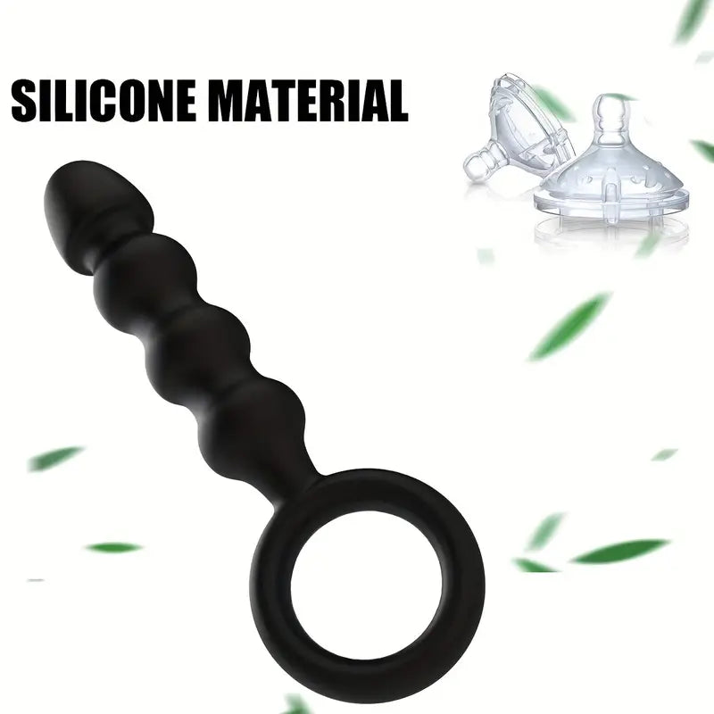 Heavy Flavor Silicone Anal Beads Anal Dilator Adult Sex Toy For Women