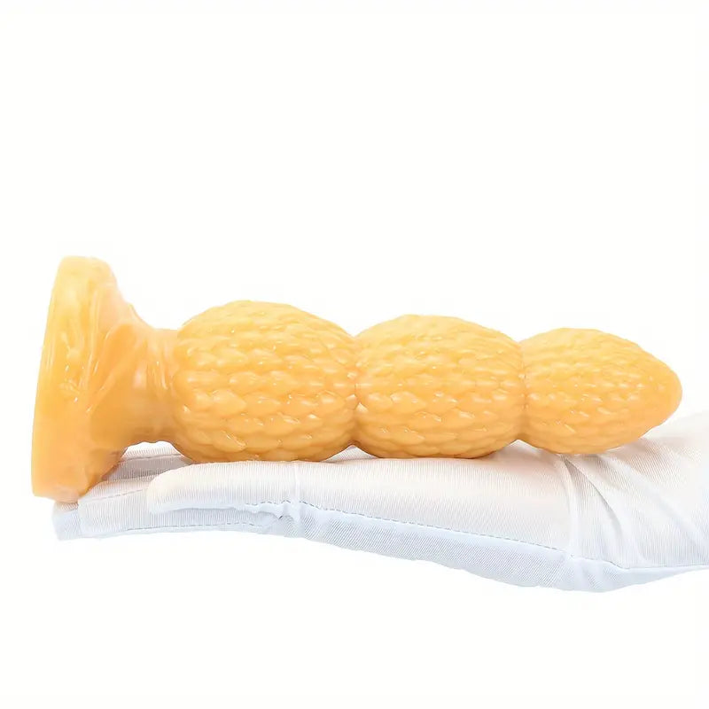 Golden Anal Plug Scaly Dragon Egg Butt Plug Large Novelty Soft Sex Toy