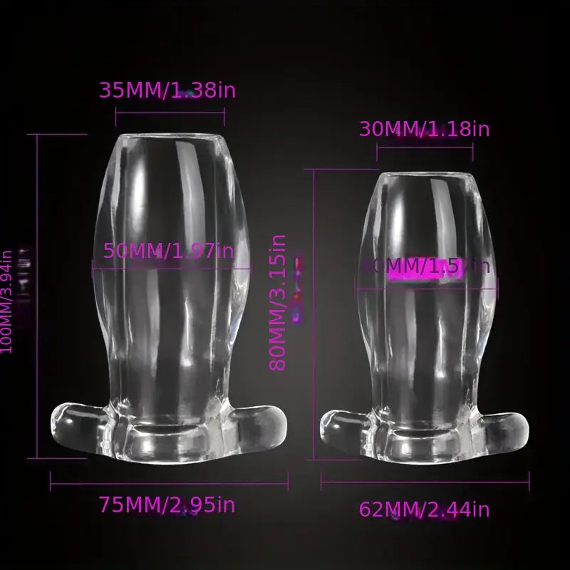 Tunnel Butt Plug Enema Douche Hollow Anal Douche Prostata Massager