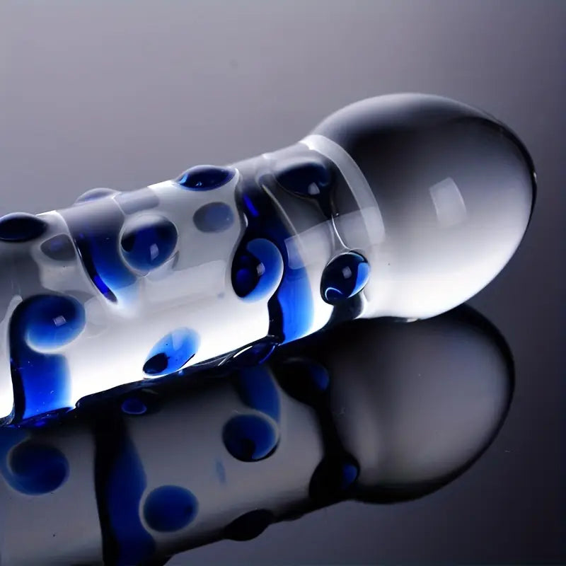 Glass Crystal Masturbation G-spot Butt Anal Pussy Massager Trainer