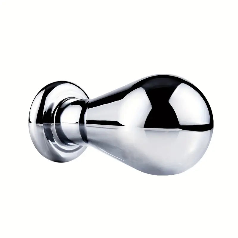 Stainless Steel Big Anal Plug Bulb Shape Jewelry Butt Plug Trainer Set
