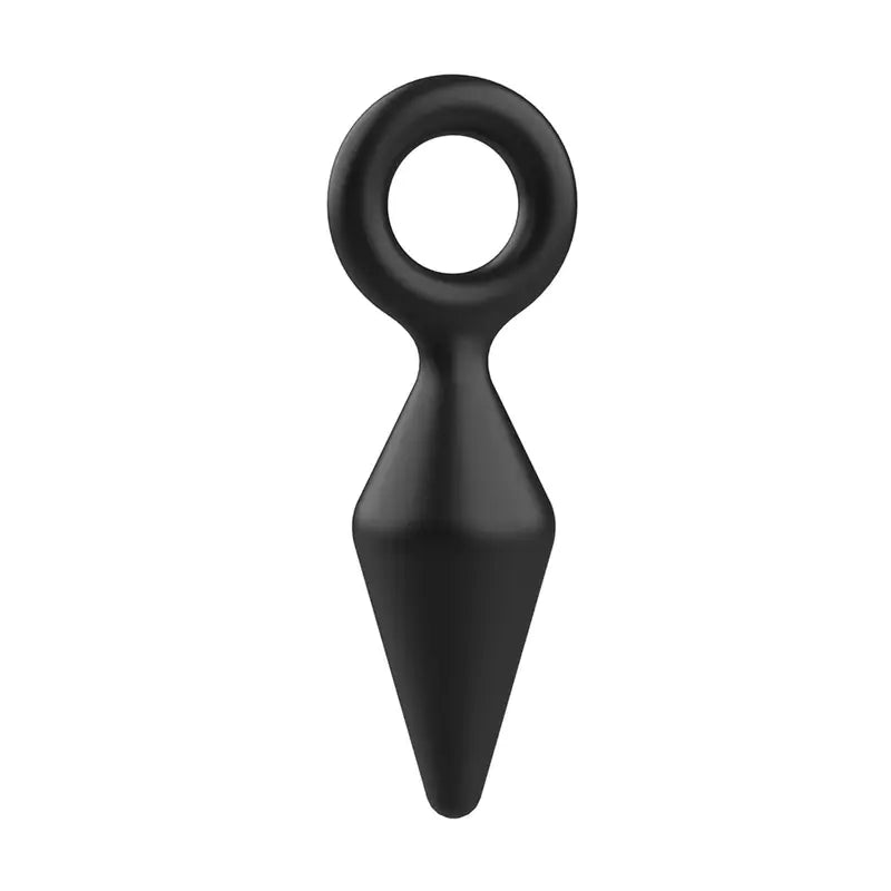 Unisex Dart Shape Silicone Butt Plug BDSM Games Flirting Adult Toy