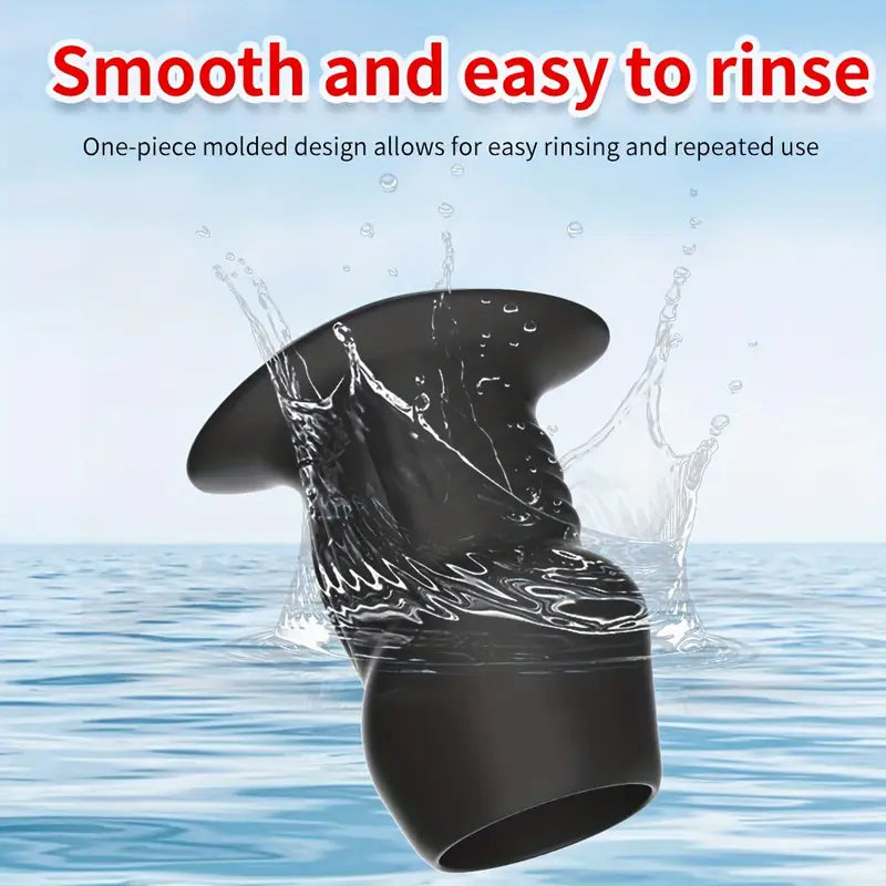 Adult Silicone Hollow Anus Plug Set Waterproof Suitable For Both Men