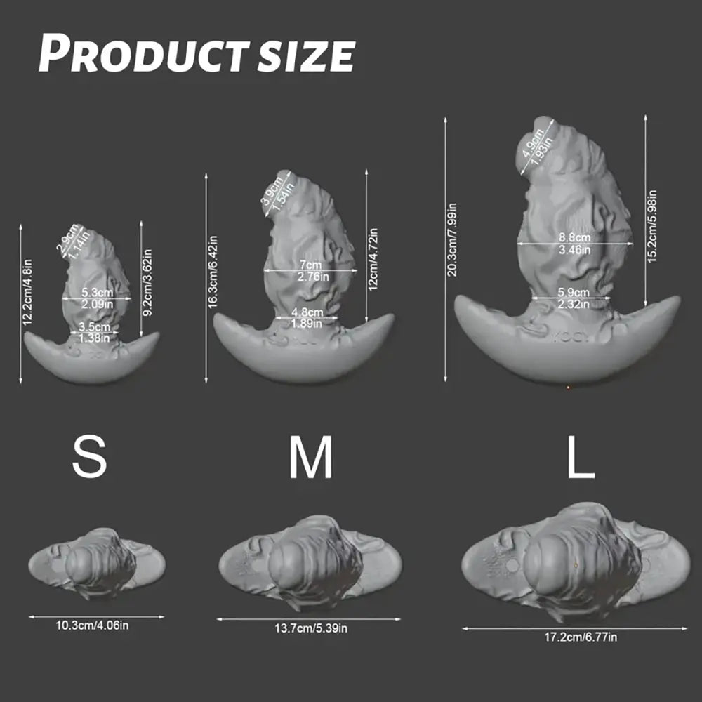 Camouflage Silicone Anal Plug Wearable Anal Dilator For Female